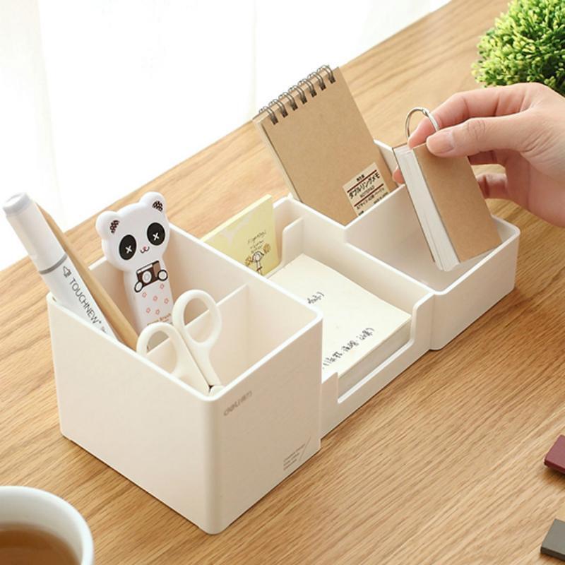 Office Supply Office Stationery Items - ที่ใส่เครื่องเขียนกล่องตีนยางถาดเก็บเครื่องประดับที่ใส่ปากกาเครื่องเขียนอุปกรณ์สำนักงานเครื่องเขียนที่จัดระเบียบบนโต๊ะทำงาน