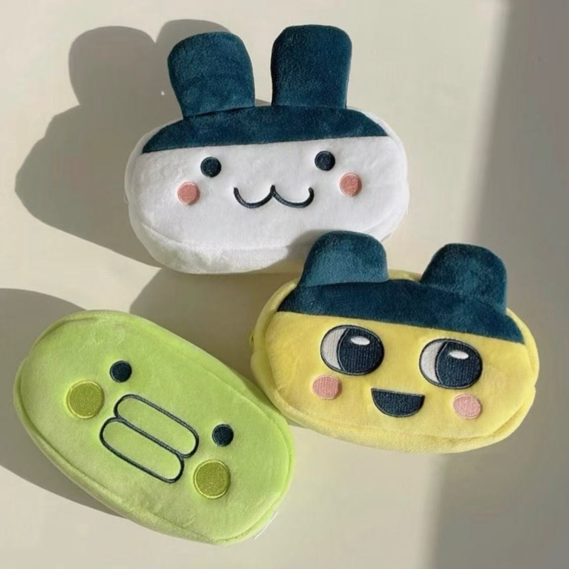 Pencil Case Large - กระเป๋าใส่ดินสอตุ๊กตาทามาก็อตจิสุดน่ารัก กระเป๋าซิปใส่ของจุกจิกสไตล์เรโทร ดิจิตอลเพ็ท กระเป๋าเครื่องเขียนสำหรับนักเรียนขนาดใหญ่ กระเป๋าเครื่องสำอางค์น่ารัก ของขวัญ