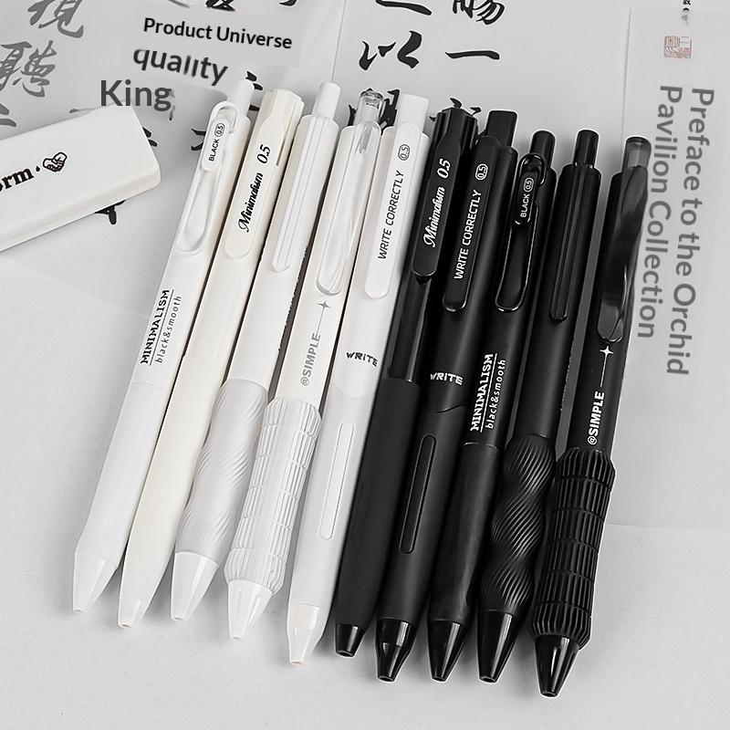 Gel Ink Pen Set - ชุดปากกาหมึกเจล 0.5 มม. พร้อมหมึกแห้งเร็ว เขียนได้อย่างราบรื่นสำหรับบันทึกประจำวัน บันทึกข้อความ