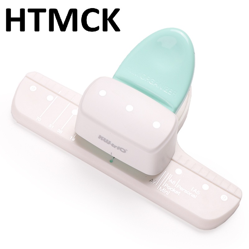 Paper Punch 3 Hole - HTMCK ที่เจาะกระดาษแบบปรับได้ 3 รู สำหรับขนาด A5