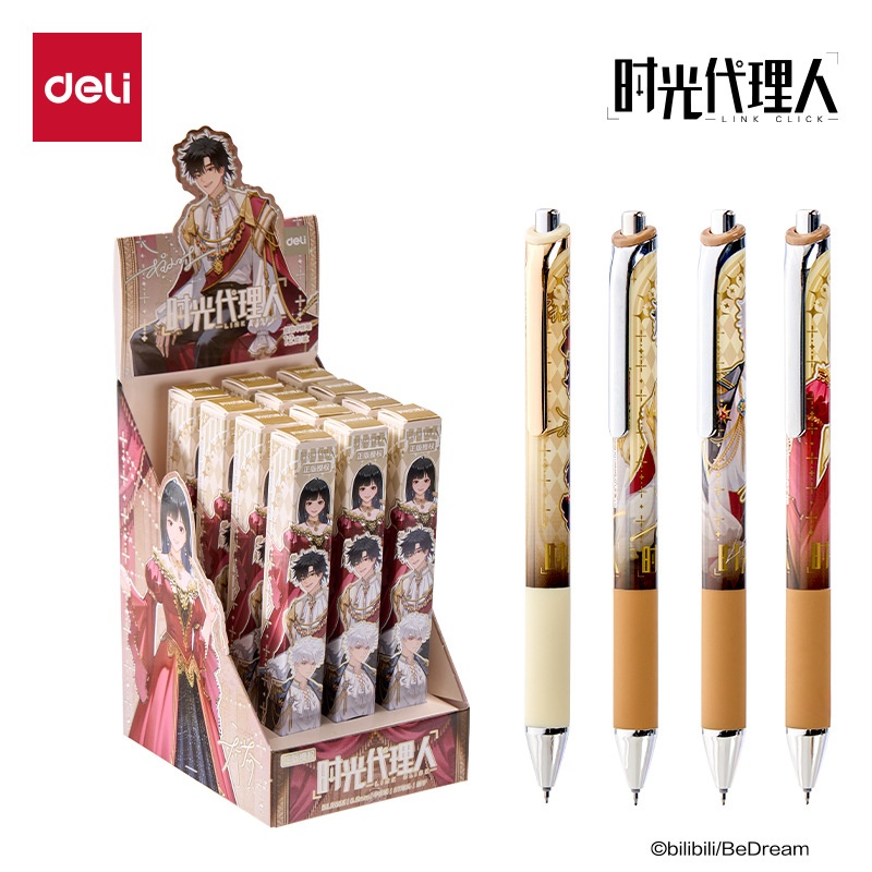 Office Supply Office Stationery Items - ปากกาลูกลื่นแบบกด 12 ด้าม ยี่ห้อ In Stock