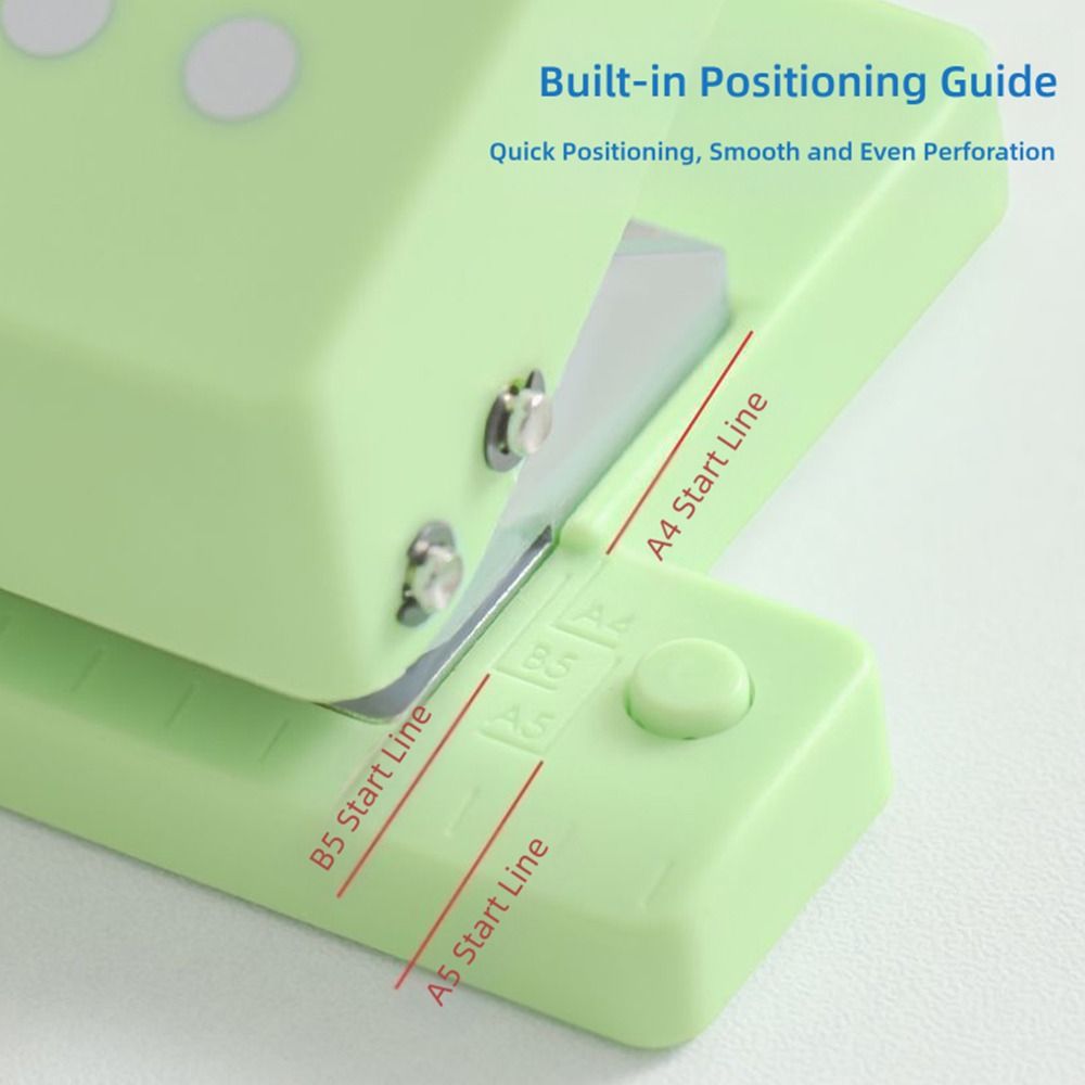 Paper Punch 3 Hole - เครื่องเจาะกระดาษ 3/5 รู ขนาดเล็ก สำหรับกระดาษแบบรีฟิล เครื่องเจาะกระดาษ