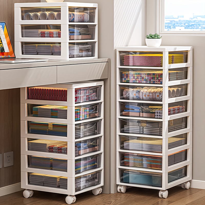 รถเข็นเก็บของแบบหลายชั้นพร้อมล - Stationery And Office Supply Stores บทวิจารณ์และราคา