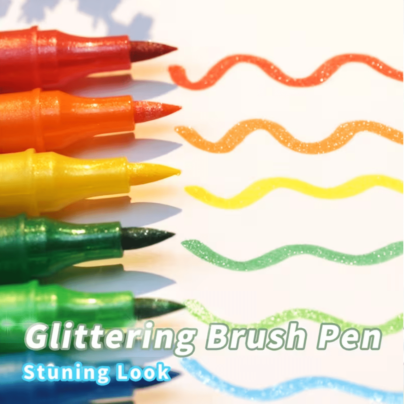 ปากกาสีกลิตเตอร์สองหัว 24/48 ส - Gel Ink Pen Set บทวิจารณ์และราคา