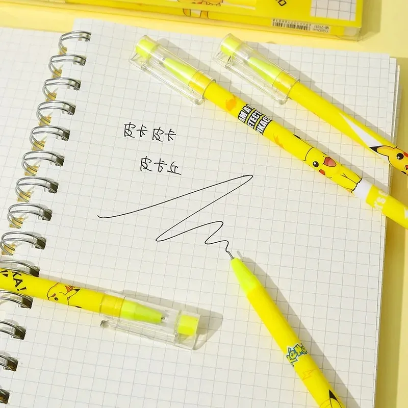 12 ชิ้น โปเกมอน ปิกาจู ปากกาเจ - Office Supply Office Stationery Items บทวิจารณ์และราคา