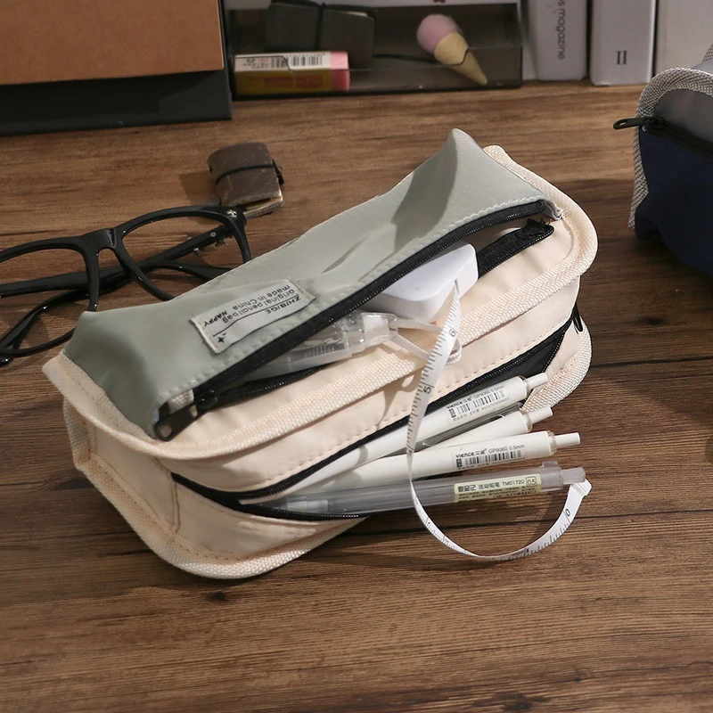 กระเป๋าใส่ดินสอความจุขนาดใหญ่  - Office Supply Office Stationery Items บทวิจารณ์และราคา