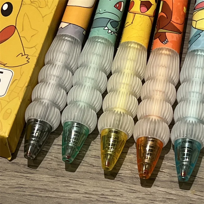 5pcs Pikachu ชุดปากกาเจล Pokem - Gel Ink Pen Set บทวิจารณ์และราคา