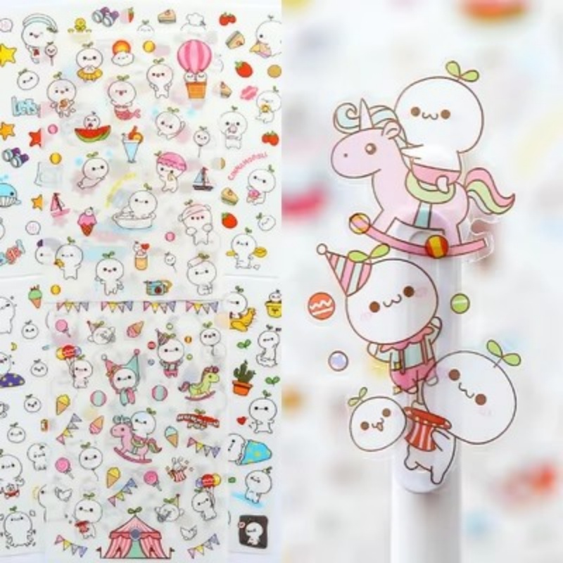 สติกเกอร์แมวการ์ตูนและกระดาษ6แ - Total Stationery & Office Supply บทวิจารณ์และราคา