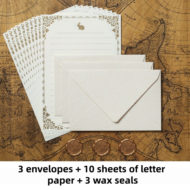 16 ชิ้น/ชุด ซองจดหมายผ้าลินินว - Letter Envelope Kraft บทวิจารณ์และราคา