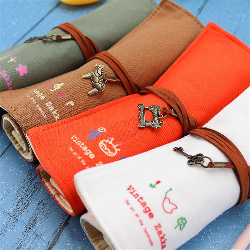 กระเป๋าใส่ดินสอแบบม้วน 12 ช่อง - Pen Pouch Roll บทวิจารณ์และราคา