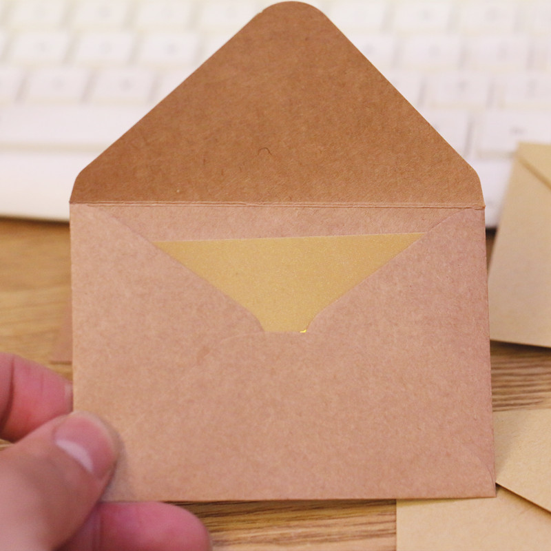(10ชิ้น/ล็อต) 10*7CM สีขนาดเล็ - Letter Envelope Kraft บทวิจารณ์และราคา