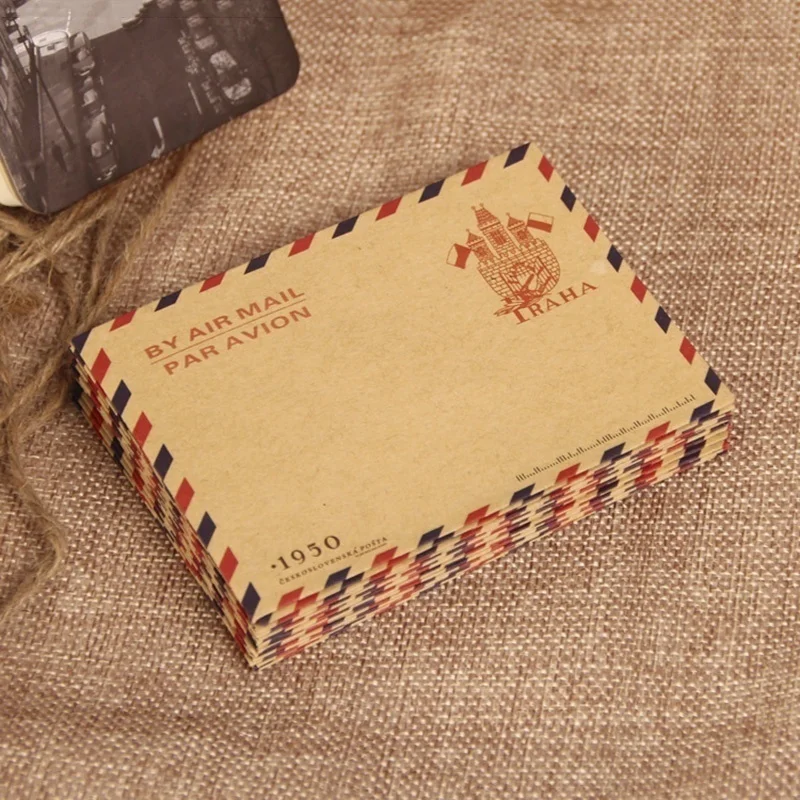 10ชิ้น9.7*7.5ซม. ย้อนยุคซองจดห - Letter Envelope Kraft บทวิจารณ์และราคา