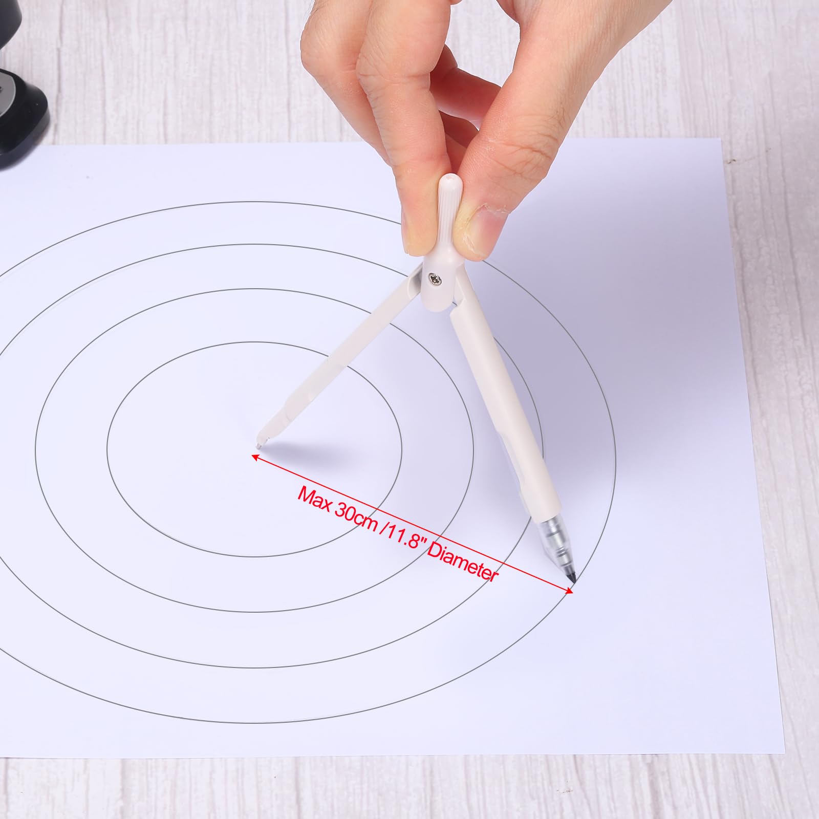 ชุดเข็มทิศโลหะแบบมืออาชีพ พร้อ - Compass Geometry Set บทวิจารณ์และราคา