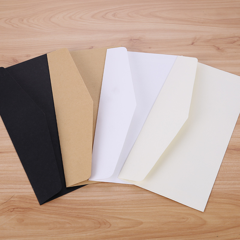 10 ชิ้นคลาสสิกกระดาษซองสีขาวสี - Letter Envelope Kraft บทวิจารณ์และราคา
