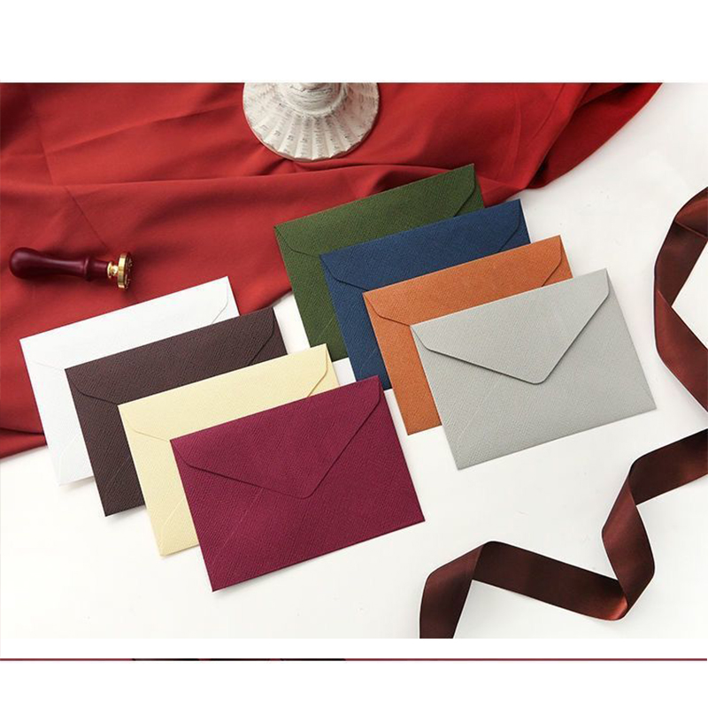 50 PCS 20x15 ซม.ซองคลาสสิกสีขา - Letter Envelope Kraft บทวิจารณ์และราคา