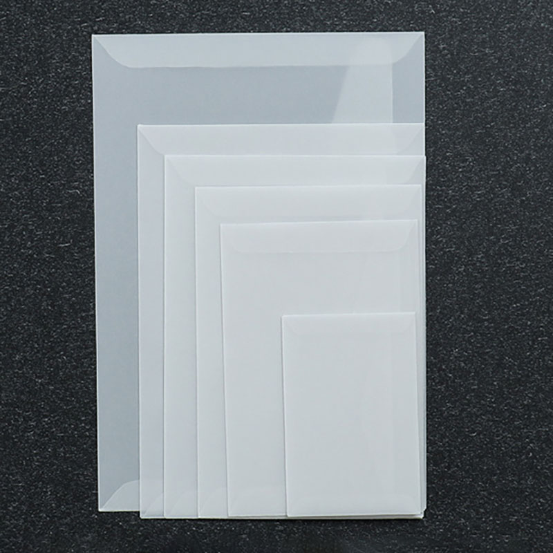50 ชิ้น ซองจดหมายเปล่าโปร่งแสง - Letter Envelope Kraft บทวิจารณ์และราคา