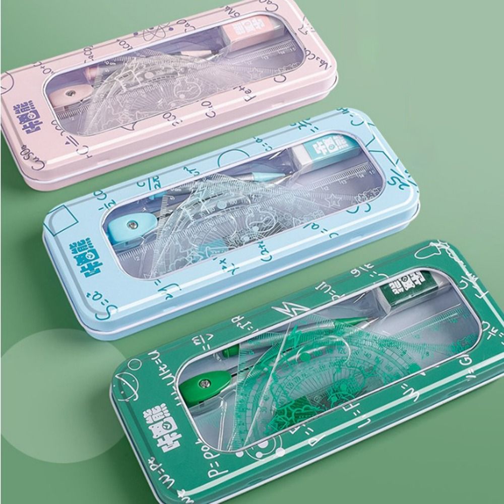 ชุดเครื่องเขียนคณิตศาสตร์อเนกป - Compass Geometry Set บทวิจารณ์และราคา