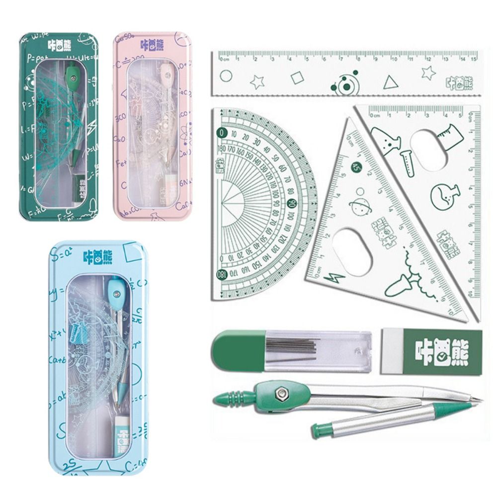 ชุดเครื่องเขียนคณิตศาสตร์อเนกป - Compass Geometry Set บทวิจารณ์และราคา