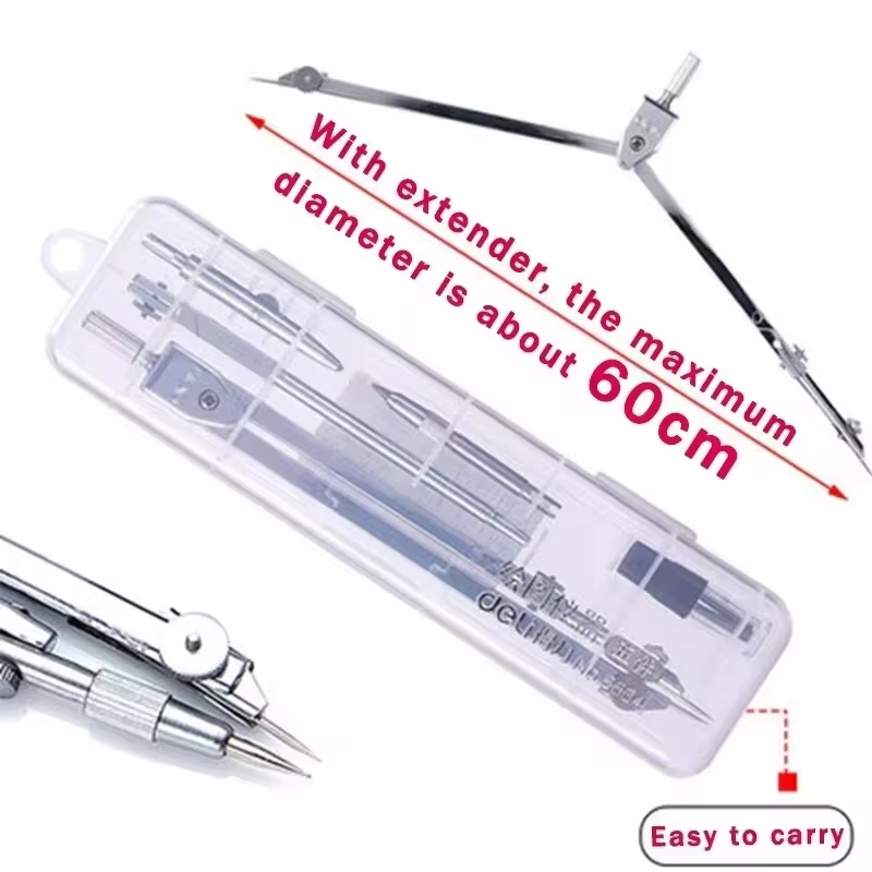 เข็มทิศวาดรูปแบบสารพัดประโยชน์ - Compass Geometry Set บทวิจารณ์และราคา