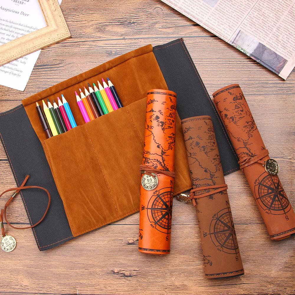 กระเป๋าใส่เครื่องสำอาง/อุปกรณ์ - Pen Pouch Roll บทวิจารณ์และราคา