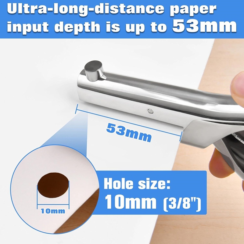 เครื่องเจาะกระดาษแบบมือถือ Dee - Paper Punch 3 Hole บทวิจารณ์และราคา
