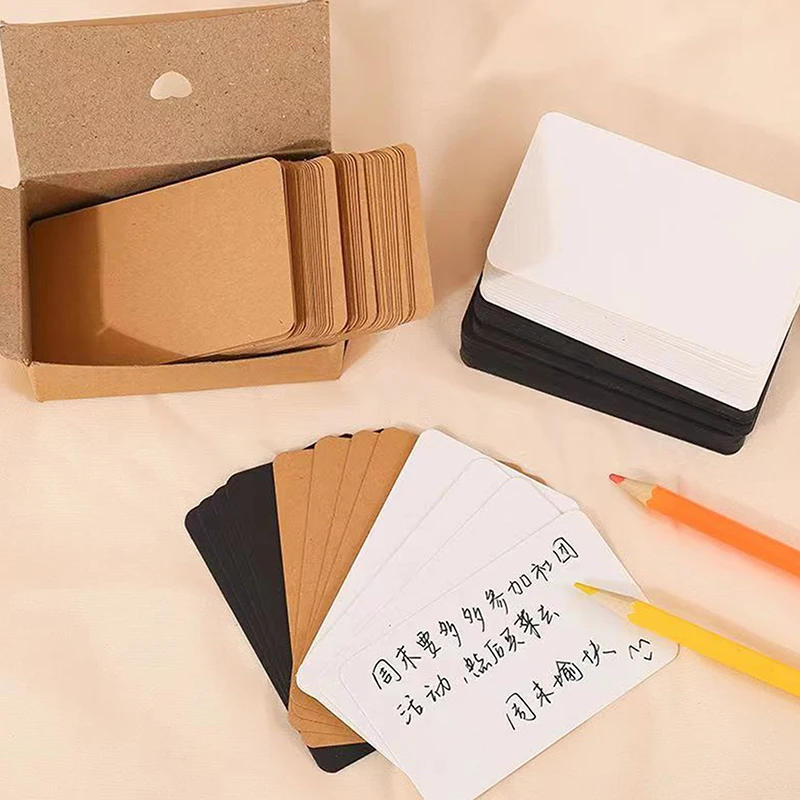 100pcs กระดาษคราฟท์เปล่าการ์ดอ - Letter Envelope Kraft บทวิจารณ์และราคา