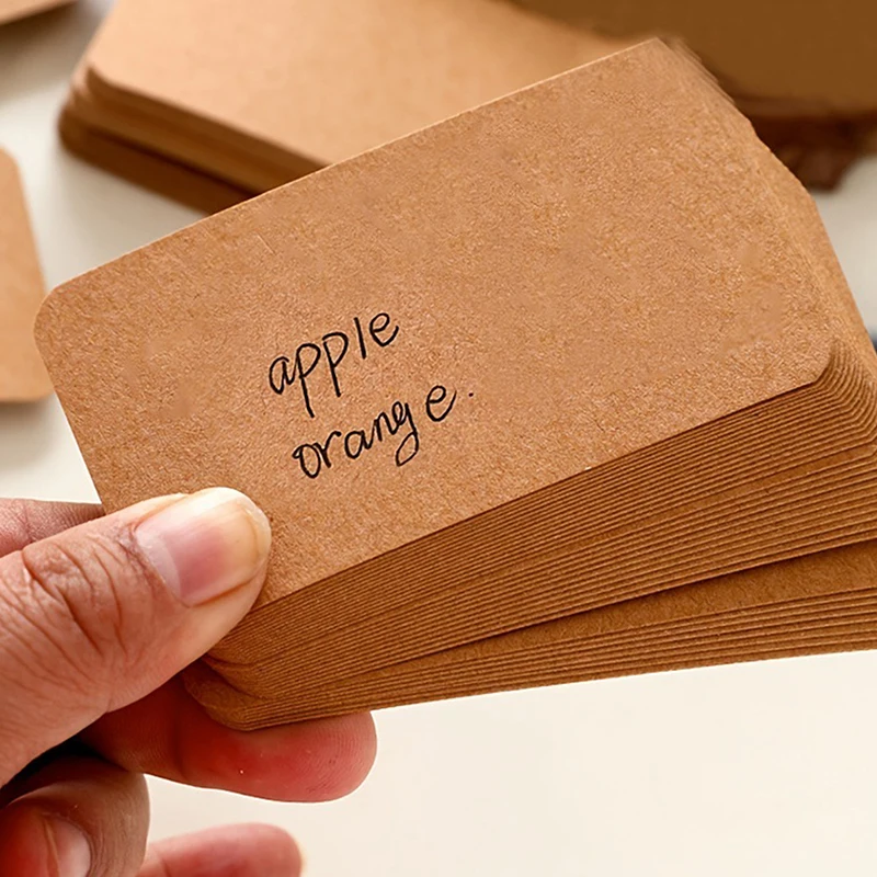 100pcs กระดาษคราฟท์เปล่าการ์ดอ - Letter Envelope Kraft บทวิจารณ์และราคา
