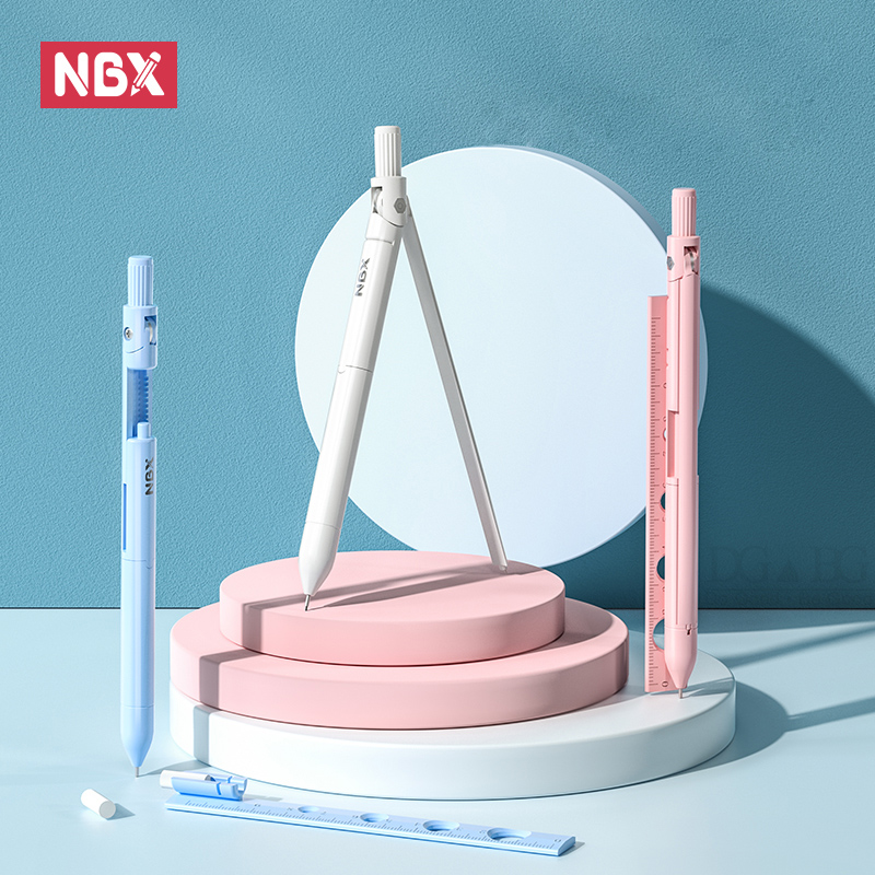 NBX เข็มทิศชุดดินสอวาดเขียนโรง - Compass Geometry Set บทวิจารณ์และราคา
