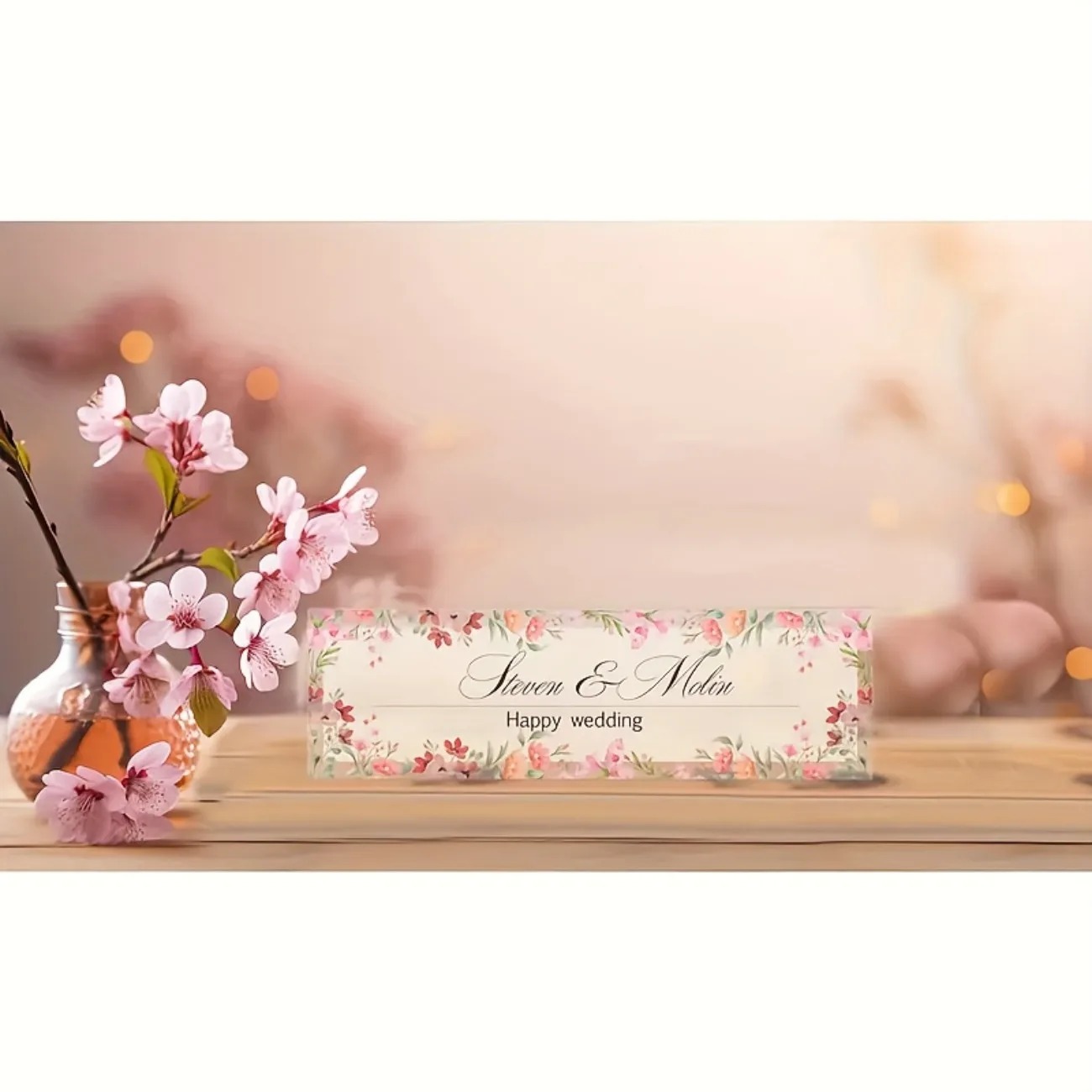 ป้ายชื่ออะคริลิก 2 มิติ แบบปรั - Desk Name Plate บทวิจารณ์และราคา